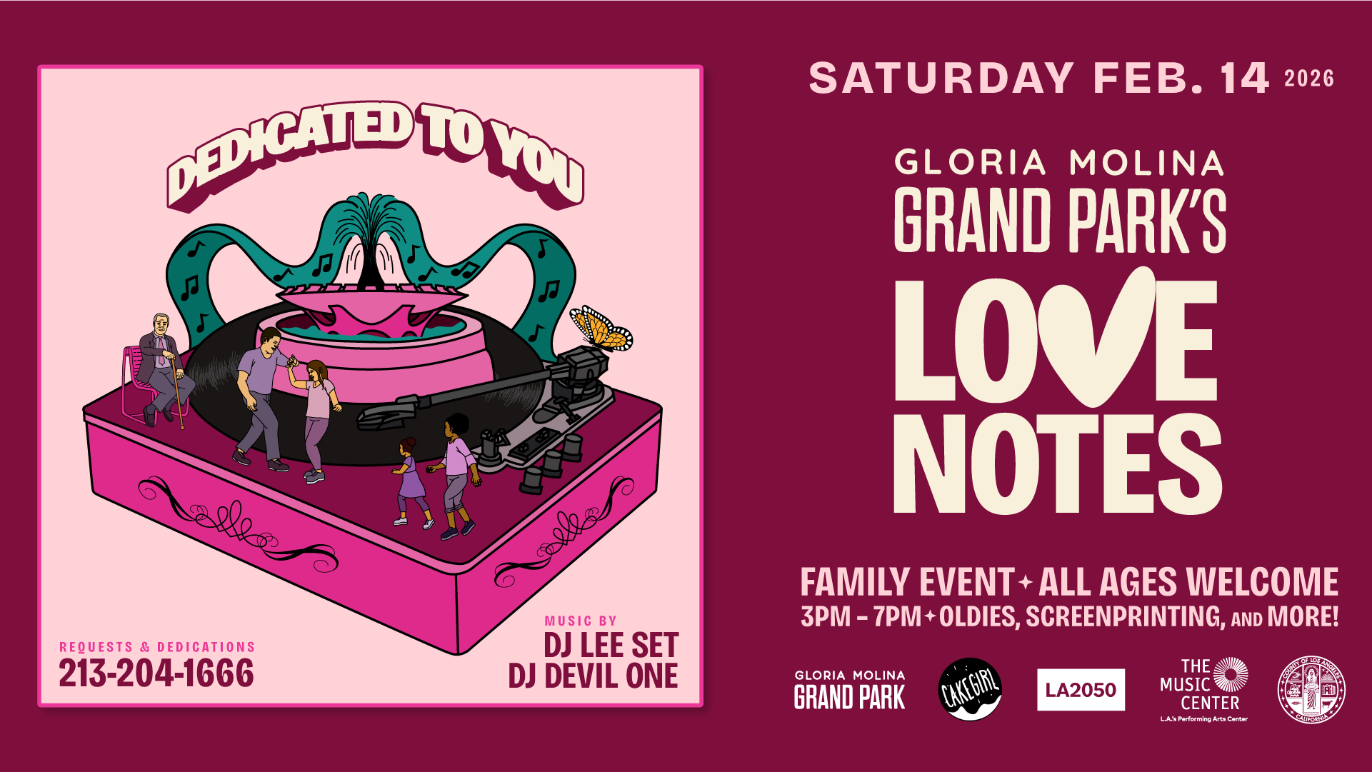 Gloria Molina Grand Park's Love Notes
