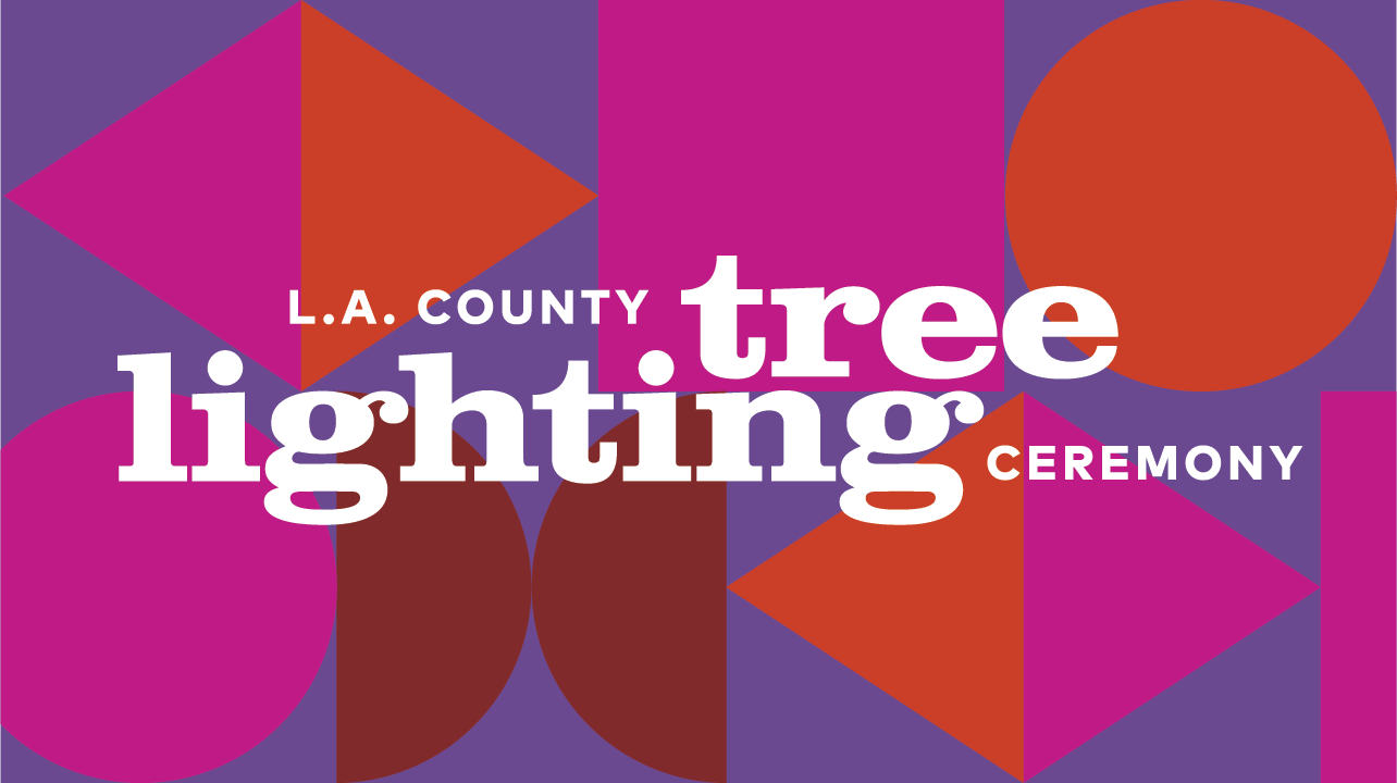 L.A. County Tree Lighting Ceremony
